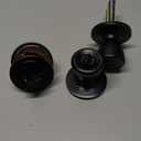 Designers Impressions Salem Design Oil Rubbed Bronze Entry Knob with Matching Single Cylinder Deadbolt Combo Pack Keyed Alike
