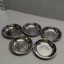 Dog Bowls Cat Bowls (Stainless Steel Dish 5-Pack)