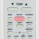 Replacement Remote Control for Midea TGM AC Air Conditioner RG51A(2)/EU1 RG51A(2) EU1 MWPOT12SA MWPOT12S MWPOT18S MWPOT24S