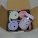 Elk and Friends 10oz Stainless Steel Kids + Toddler Drinking Cups | The Original Mason Jar with Sleeves + Lids | Silicone Straws | Smoothies | Storage Jar | Spill Resistant | Dishwasher Safe | 4 Pack (Sage/Blush/Misty Blue/Lilac)