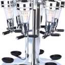 Revolving Alcohol Caddy Alcohol Liquor Dispenser Bar Dispenser Bottle Liquor Dispenser Bar Rotating Liquor Holder 6 Bottle Professional Alcohol Dispenser Station