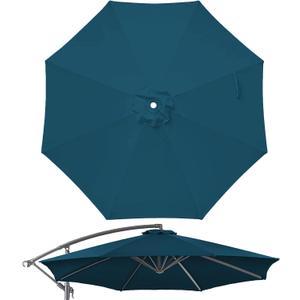 10ft Patio Umbrella Replacement Canopy for 8 ribs, Fits Hanging Offset Cantilever Market Outdoor Patio ShadesCanopy Only