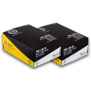 1 Pack or 2 Pack - Bike Tube, Presta Valve 700c x 28-35, (27x1-1/8 to 1-1/4), 48mm Presta Valve, Bicycle Inner Tube, Sunlite