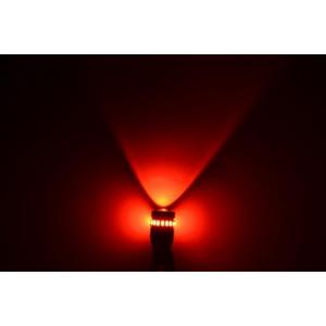 Premium 194 LED Bulb Error-Free with Projector & Canbus - 400 Lumens T10 194 LED Auto Bulbs - for Interior, Dome, Map, Door, Courtesy, License Plate Lights - Pack Of 2 (Red)