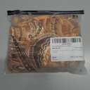 Women's Floral One Shoulder Fitted Tank Top Sleeveless Asymmetrical Hem Ruched Crop Tops (Brown, L)