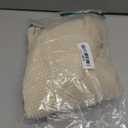 Flamingo P Ottoman Cover Folding Storage Stool Furniture Protector Soft Rectangle Slipcover with Elastic Bottom Ottoman Cover Extra Large (Large, Biscotti Beige)