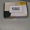 Senea Kay Rectangular Tissue Box Cover - Decorative Faux Book Tissue Box Cover, Rectangule Tissue Holder Dispenser Large Enough to Fit Rectangular Tissue Boxes Chic Modern Decor (Khaki Neutral)