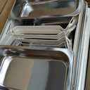11Qt Chafing Dishes for Buffet, 4 Pack, White