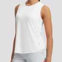 3 x baleaf Women's Cooling Workout Tank Tops Quick Dry Loose Fit Athletic Tops Sleeveless Shirts UPF50+ Lightweight Running Gym (White, M)