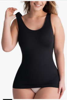 SHAPERMINT Compression Tank Cami - Tummy and Waist Control Body Shapewear Camisole for Women Size 2XL