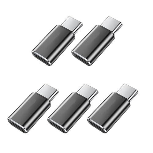 Oxxggkao 4 Lighting to USB C Adapter Supports Charging and Data Transfer for Phones Pad Tablets Efficient Converter