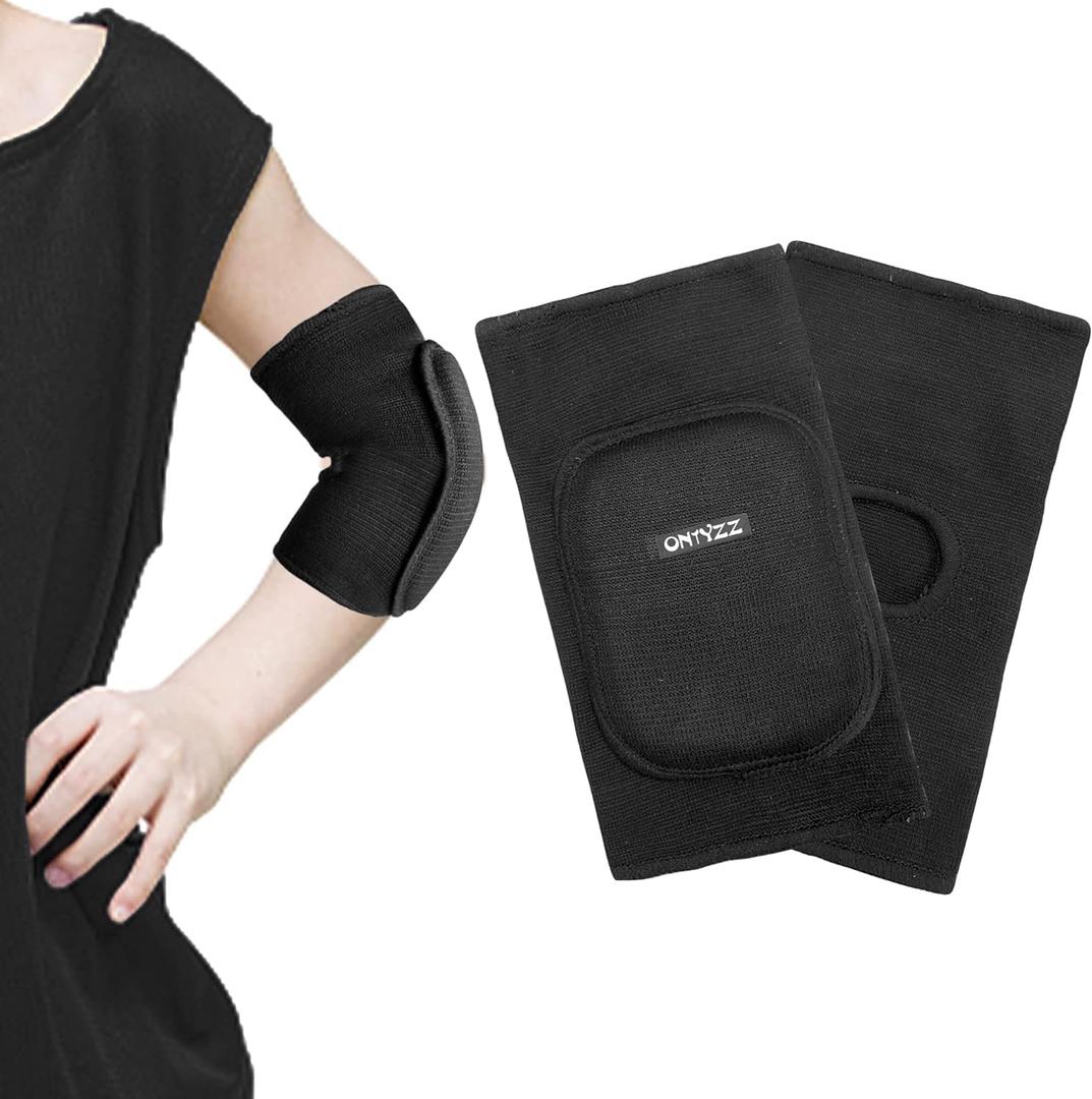 ONTYZZ Kids Elbow Pads Breathable Arm Stretchy Cotton Elbow Pads Elbow Protector for Skiing, Skating, Volleyball, Cycling Sports Safety Gear