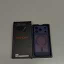 CANSHN Magnetic Compatible with iPhone 17 Pro Case, Upgraded [Full Camera Protection] [Compatible with Magsafe] [Translucent Matte] Shockproof Protective Phone Cover 6.3 Inch - Deep Blue