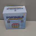 Mini Karaoke Machine Toys Gifts: Kids Toys Christmas Birthday Gifts for 4 5 6 7 8 9 Years Old Girl Boy Stocking Stuffers LED Portable Bluetooth Speaker with 2 Wireless Microphone Girl Gift Age 3-12+ (Red)