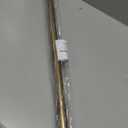 Ivilon Shower Tension Curtain Rod - Adjustable Spring Tension Rod for Shower Curtains, Bathroom, or Windows, Easy to Install, No Drilling Required, Rustproof, Adjustable 36 to 54 Inch Warm Gold