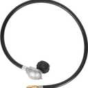 SHINESTAR 3 Feet Propane Adapter Hose and Regulator for Blackstone 17 & 22 Inch Flat Top Griddle, Switch to 20 lb Tank