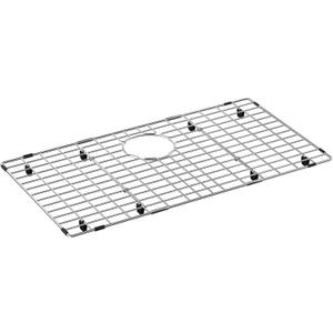 Sink Protectors Stainless Steel Sink Grates for Kitchen,Sink Bottom Grid,Rust-Resistant,Rear Drain Location (27.6"Lx14.6"W)