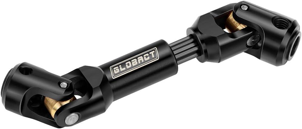 Stainless Steel Driveshaft Heavy-Duty Drive Shaft for TRX4 Axial SCX10 90046 AXI03007 RC 1/10 Crawler Car Upgrade Accessories (60-76mm)