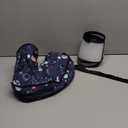 Elevated Inflatable Dog Cone Collar to Stop Licking, Dog Donut Collar After Surgery, Soft Pet Cone Alternative for Small Medium Large Dogs (L(Neck 12"-16"), Navy)