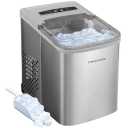 Frigidaire 26 Lbs per Day Portable Compact Maker, Ice Making Machine, Stainless, Medium
