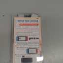 Joystick Replacement Kit for Joycon ( 48 in one), Joystick Replacement for Switch/ Switch Lite/ Switch OLED Joycon, Include 4 Thumb 3D Sticks, 4 Metal Buckles, 2 Screwdrivers, Pry Tool, 14 Thumbstick Grips