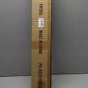 2 Pack Telescoping Curtain Rods, 1Inch Diameter Drapery Rods 28-48Inch Length Adjustable Rod with Brackets Window Treatment-Frosted Black