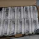 Solar Post Cap Lights Outdoor 12pack, Waterproof Fence Post Lights with 16 Ultra Bright LEDs Fit 4x4/5x5/6x6 Wood/Vinyl Posts, White Deck Post Lights with Warm/Cool White for Garden Patio Porch Yard
