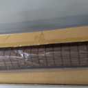 LazBlinds No Drill Bamboo Roman Shades, 45" W x 48" H, Malay Walnut