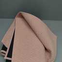 TYUU Large Bathroom Rugs Non Slip Washable Bath Rugs Super Absorbent Bathroom Rug Thin Quick Dry Low Pile Bath Mats, Pink 36"x48"