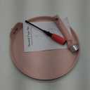 Innerwell 11 inch Nonstick Crepe Pan, Granite Coating Flat Skillet Dosa Tawa Tortilla Pan, Pink Large Pancake Griddle Comal Pan, Compatible with All Stovetops, PFOA Free