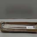 AmazerBath Nickel Spring Tension Shower Curtain Rod 31-75 Inches, 1 Inch Diameter Heavy Duty Tension Rod Rust Proof Bathroom Curtain Rod, Adjustable No Drill Easy Segmented Installation