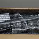 Ulif 65.3" W x 13.4" D x 77.5" H Clothes Drying Rack, 5 Tiers Over Washer and Dryer Laundry Room Storage and Organizer, Heavy-Duty Space Saver, Black