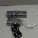 GBGS 20 Pcs Black 1" U Bracket for Panel,1/8"(3 mm) Thick, Powder Coating