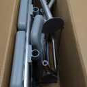 Drive Medical 12011KD-1 Tub Transfer Bench For Bathtub, Height Adjustable Shower Bench with Backrest, Shower Shower Chair Bath Seat for Elderly, Seniors, Arm Support for Transfer, 400 Weight Cap