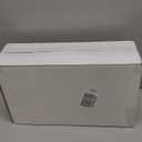 Liacere 175PCS Red and White Disposable Christmas Plastic Plates - Include 25 Dessert Plate, 25 Dinner Plates, 25 Knives, 25 Spoons, 25 Forks, 25 Cups, 25 Napkins for Christmas Party