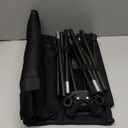 MARCHWAY Lightweight Folding High Back Camping Chair with Head Support, Stable Portable Compact for Outdoor Camp, Travel, Beach, Picnic, Festival, Hiking, Backpacking (Highback Black)