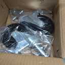 5 inches Scaffolding Wheels Baker Scaffold Wheels 1 Inch Solid Round Stem Caster Set of 4 Swivel Caster Wheels for Scaffolding 440LBS Capacity Per Wheel Metaltech Scaffolding Accessories