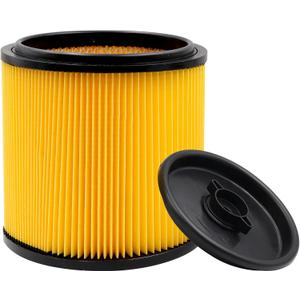 VCFS Replacement Filter for Vacmaster 5-16 Gallon Standard Cartidge Filter and RetainerAlso fit for shopvac 5-20 Gallon