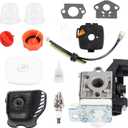 Carburetor Repair Kit, 1 Set Carburetor Kit RB-K93 A021001690 A021001691 A021001692 for ECHO SRM225 SRM225I SHC-225 SHC-225S GT225 GT225SF PAS225 Trimmer