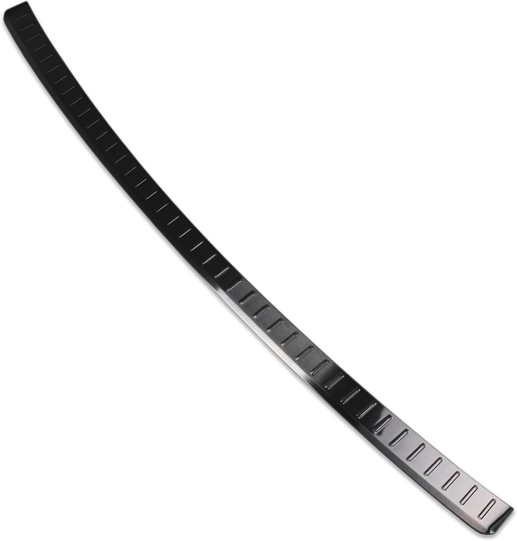 Beautost Fit for Toyota Corolla Cross 2022 2023 2024 2025 2026 Rear Outside Bumper Sill Plate Guard Trim (Black)