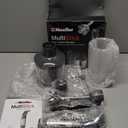 Mueller Multistick 5-in-1 Immersion Blender Handheld, 12 Speed Hand Mixer - Turbo Boost, Heaviest Duty Copper Motor, Titanium Blades Hand Blender, Milk Frother Wand, Whisk, Beaker, Chopper, Grey (Gray)