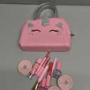 Kids Real Makeup Kit with Pink Unicorn Purse, Non Toxic Washable Make Up Set - Unicorn Toys for Girls Age 4-6, Gifts for 5 Year Old Girls Birthday Gift Ages 3-10  Years - Toys for Ages 5-7