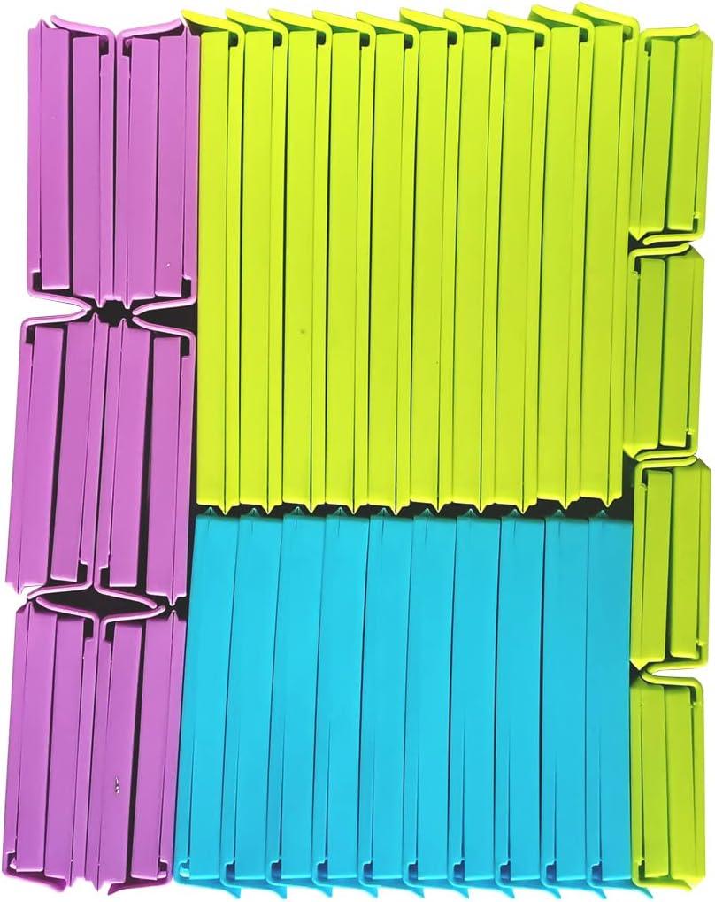 4 Size Assorted 40 PCS Food Bag Clips Kitchen Sealing Clips