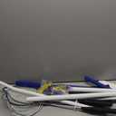 Franklin Sports Volleyball + Badminton Sets - Beach + Backyard Game Set - Volleyball, Pump, Badminton Rackets, Birdies, Net + Poles Included