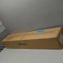 MELUCEE 6-Light Track Lighting Kit Brushed Nickel Semi Flush Mount Ceiling Light Fixture with 6 Rotatable Light Heads, Industrial Accent Lighting for Foyer Art Wall Kitchen, Clear Glass Shade