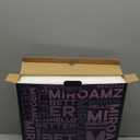 Rechargeable Wall Mounted Lighted Makeup Vanity Mirror 8 Inch Double Sided 1X 10X Magnifying Bathroom Mirror, 3 Color Lighting, Touch Screen Dimming, 360 Rotation Shaving Mirror Gold