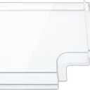 4701-00 RV Screen Door Slider Panel, RV Screen Door Slider Panel Replacement, 4700-00 Stopper and RV Screen Door Parts, for Dexter RH Series 5050 Radius Corner Upgraded Screen Door