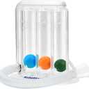 Breathing Exercise Device for Lungs, Incentive Spirometer,Upgraded Capacity 5000ml, Improves Breathing and Lung Function (Transparent-white01)