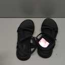 Skechers- Go Walk Flex Sandal - Sublime, Black Size 7, Pitch Black