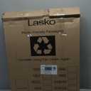 Lasko Oscillating Pedestal Fan, Adjustable Height, 3 Speeds, for Bedroom, Living Room, Home Office and College Dorm Room, 18", White, 1820, 2.3